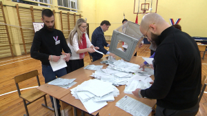 Подсчет голосов после закрытия избирательных участков