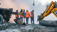 На Бассейной локализовали прорыв трубы без отключения горячего водоснабжения