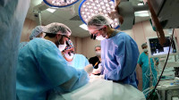 Петербургские хирурги удалили новорожденной малышке опухоль размером с нее