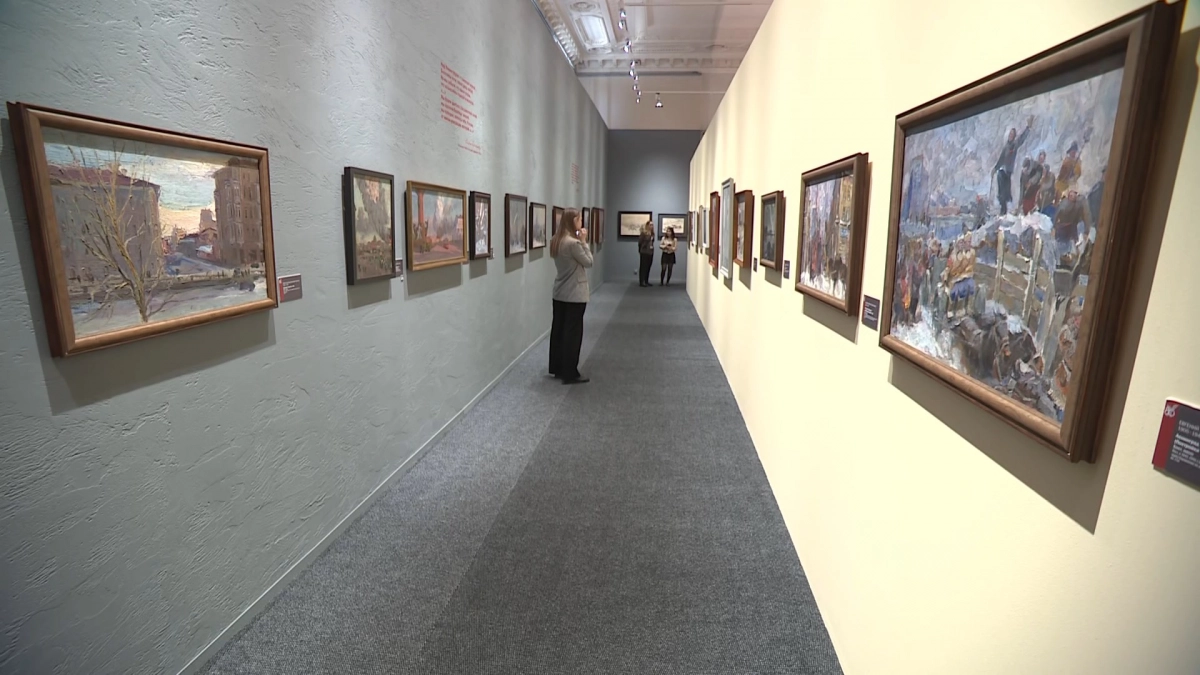 Русский музей покажет в Нижнем Новгороде блокадные полотна в рамках выставки «Я говорю с тобой из Ленинграда» - tvspb.ru