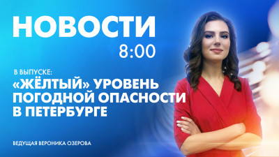 Новости Петербурга к 8:00