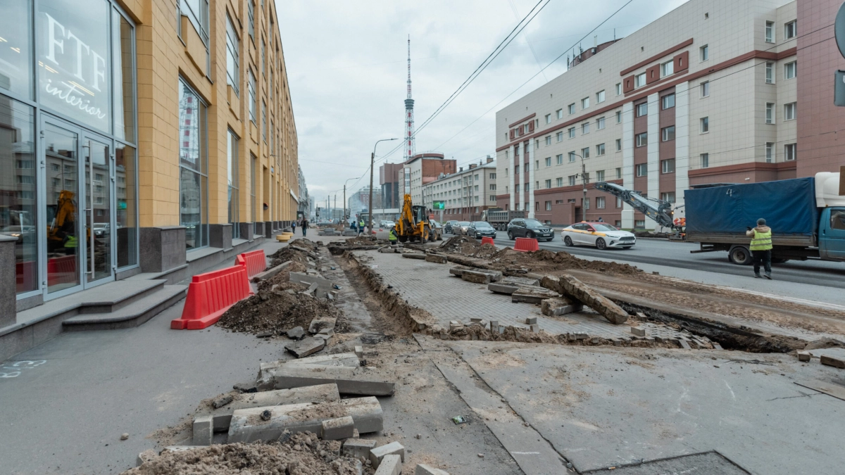 В 6 районах Петербурга с 12 сентября из-за ремонта закроют движение - tvspb.ru