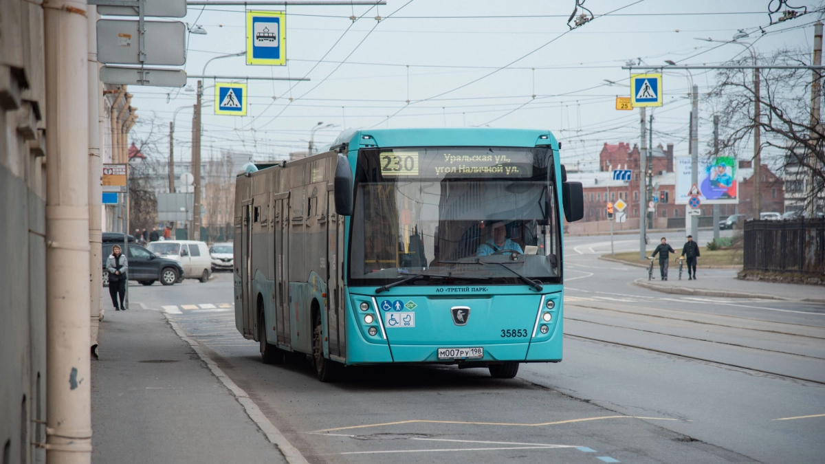 В Петербурге провели второй этап измерения количества вредных выбросов от экоавтобусов - tvspb.ru
