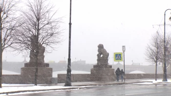Петербуржцев ждет снег в пятницу