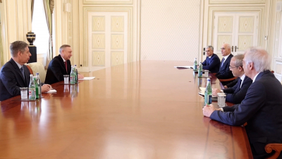 Александр Беглов встретился с президентом Азербайджана Ильхамом Алиевым