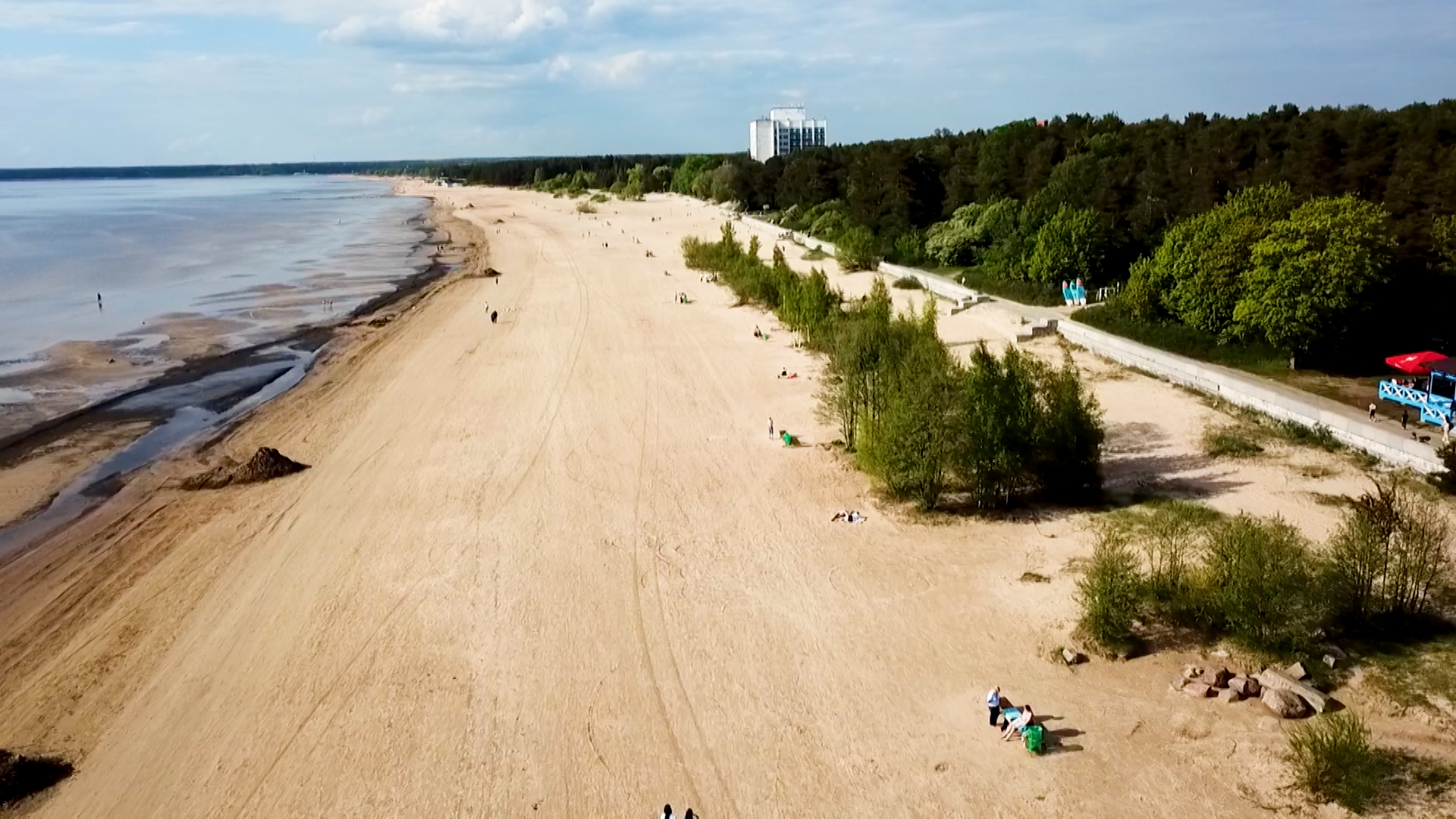 В Курортном районе благоустроят пляж «Дюны» | Телеканал Санкт-Петербург