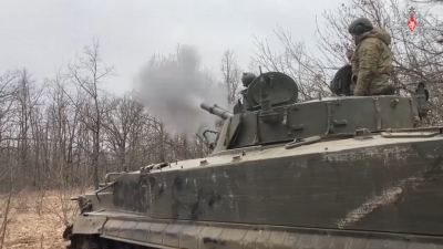 МО: экипажи БМП-3 громят ВСУ на Купянском направлении
