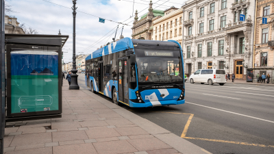 Сразу в трех районах Петербурга меняется движение троллейбусов и трамваев