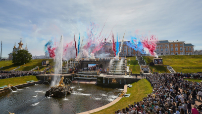Весенний праздник фонтанов в Петергофе пройдет 18 мая