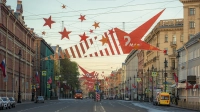 Стало известно, как Петербург украсят ко Дню Победы