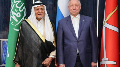 Александр Беглов высказался об открытии информационно-делового центра Петербурга в Эр-Рияд