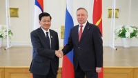 Петербург с официальным визитом посетил глава Лаоса