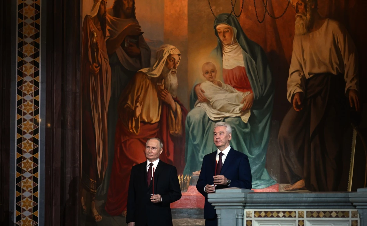 Владимир Путин поздравил православных христиан с Пасхой - tvspb.ru