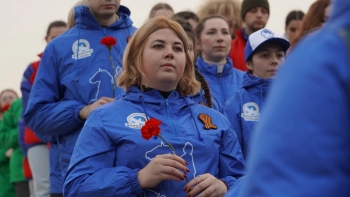 Петербургские волонтеры стали соорганизаторами Парада Победы на Красной Площади