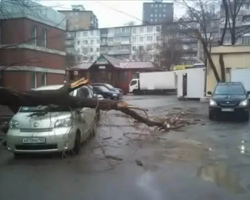 «Разбило машины, снесло крышу»: непогода сегодня бушует по всей России - tvspb.ru