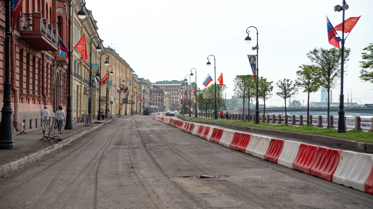 В 4 районах Петербурга из-за ремонта ограничат движение транспорта с 12 августа - tvspb.ru