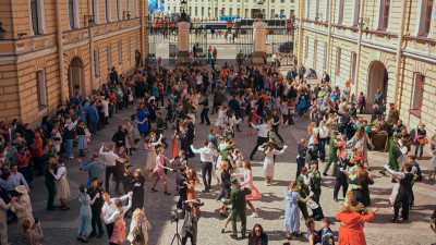 Танцевальная площадка «Весна 45-го года» откроется 9 мая в центре Петербурга