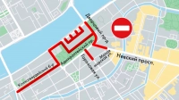 Полумарафон «ЗаБег.РФ», который состоится в воскресенье, ограничит движение транспорта в центре Петербурга