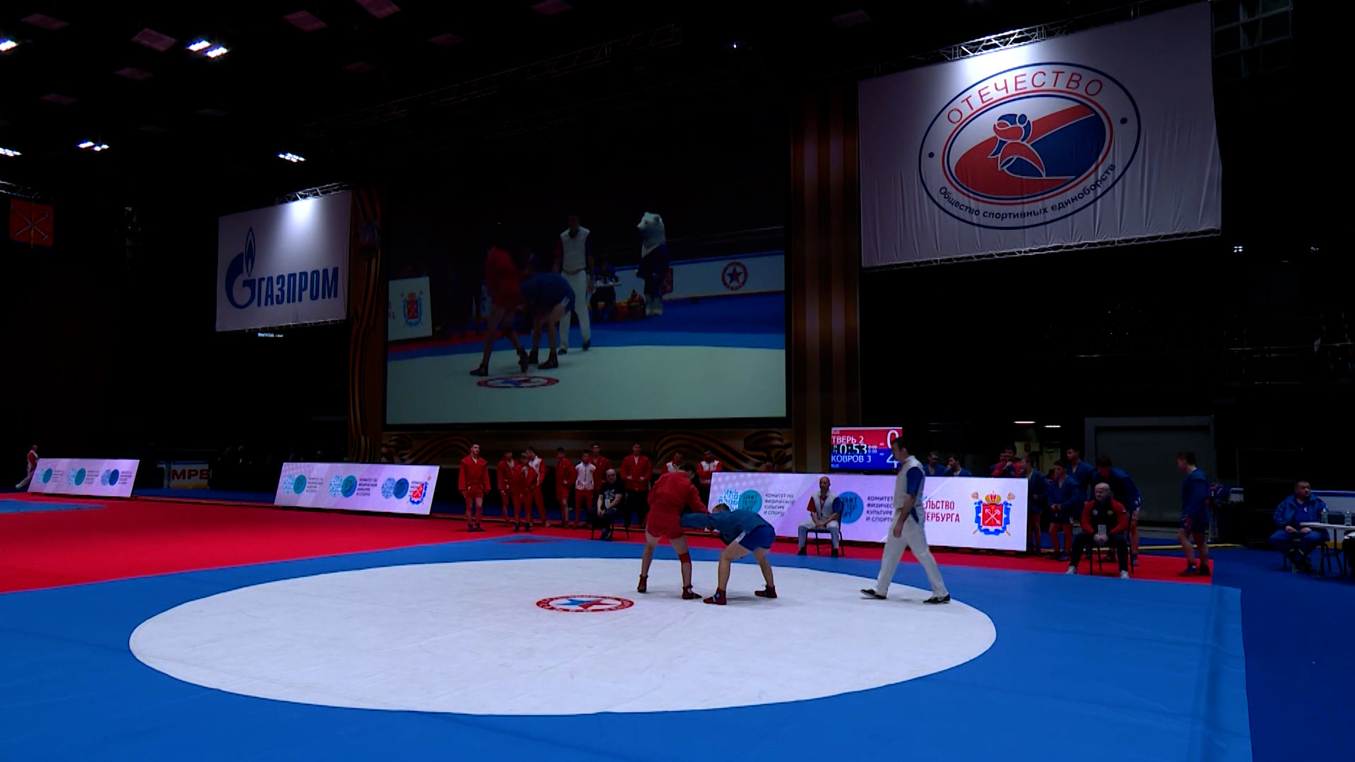 В Петербурге состоялись поединки участников турнира по самбо «Победа ...