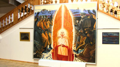 Петербургские художники представили 300 работ на выставке «День Победы»