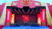 Главный праздничный концерт ко Дню Победы прошел на Дворцовой площади