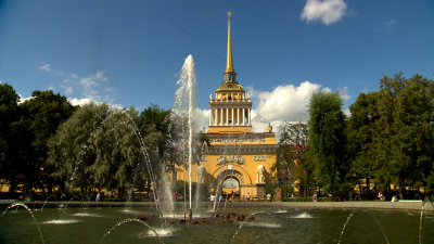 В белые ночи в Петербурге продлят работу фонтанов