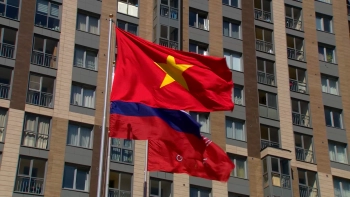 Троицкий мост окрасится в цвета флага Вьетнама