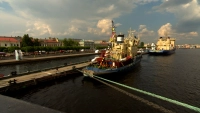 Увлекательно, познавательно, красиво: Фестиваль ледоколов в семейном формате стартовал в Петербурге