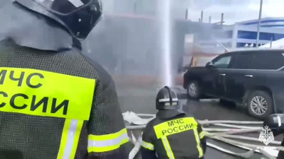Пожар у аэропорта Минвод потушили