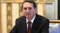 Нарышкин: Россия продолжает выступать за мирное урегулирование конфликта с Украиной