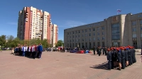 Призывники спортивной роты Фрунзенского района пополнили ряды российской армии