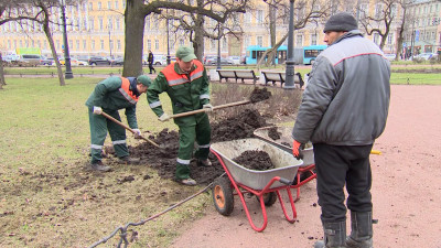 Более 1,3 тысячи улиц очистили в Петербурге во время месячника благоустройства