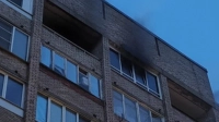 В пожаре на Якорной улице пострадали три человека
