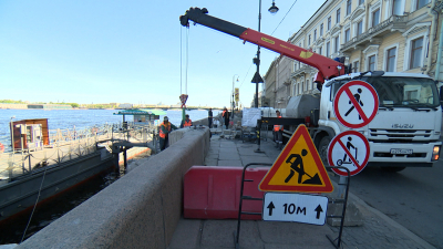 Ремонт ограничит движение транспорта в четырех районах Петербурга