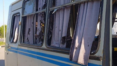 Украинский беспилотник атаковал автобус с людьми в Белгородской области