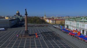 Дворцовая площадь. Перед парадом