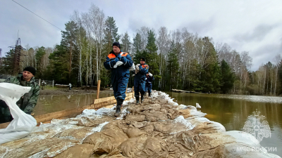 В Омской области введен режим ЧС федерального уровня из-за паводка