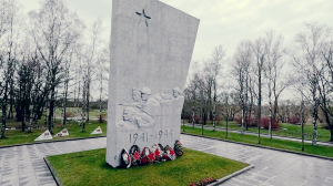 Зелёный пояс Славы Ленинграда. Мемориал «Ополченцы» в Пушкине