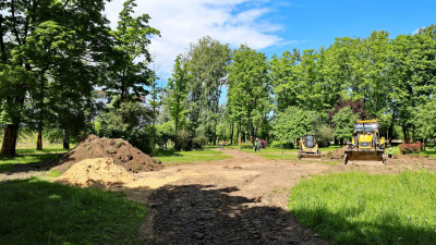 В сквере Александра Матросова появятся две детские и спортивная площадки