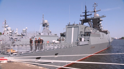Мощь российского флота представили в Кронштадте на Военно-морском салоне «ФЛОТ-2024»