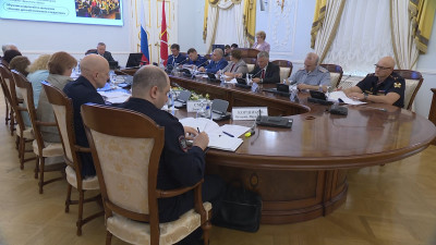 В Смольном состоялось расширенное заседание антинаркотической комиссии