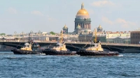 Вальс буксиров: в Петербурге продолжается юбилейный «Фестиваль ледоколов»