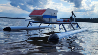 У «Газпром Арены» нашли сбежавшего водного робота