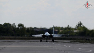 Российские Су-34 нанесли бомбовый удар по командному пункту ВСУ