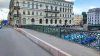 В Петербурге восстановили Поцелуев мост после ДТП с автобусом