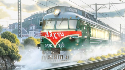 8 июня ретропоезд «Лахта» отвезет пассажиров на гребной марафон