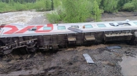 Число пострадавших при крушении поезда в Коми выросло до 46 человек