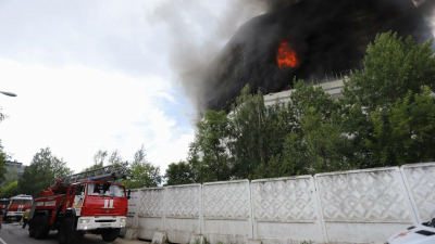 Два человека погибли при пожаре в подмосковном НИИ «Платан»