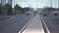 Прощайте, пробки: Колпинское шоссе после реконструкции стало в два раза шире