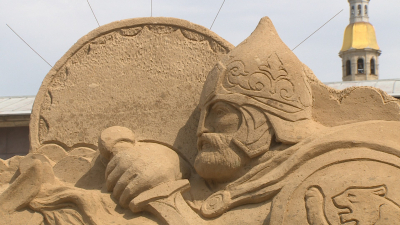 В Петропавловской крепости прошел Фестиваль песчаных скульптур
